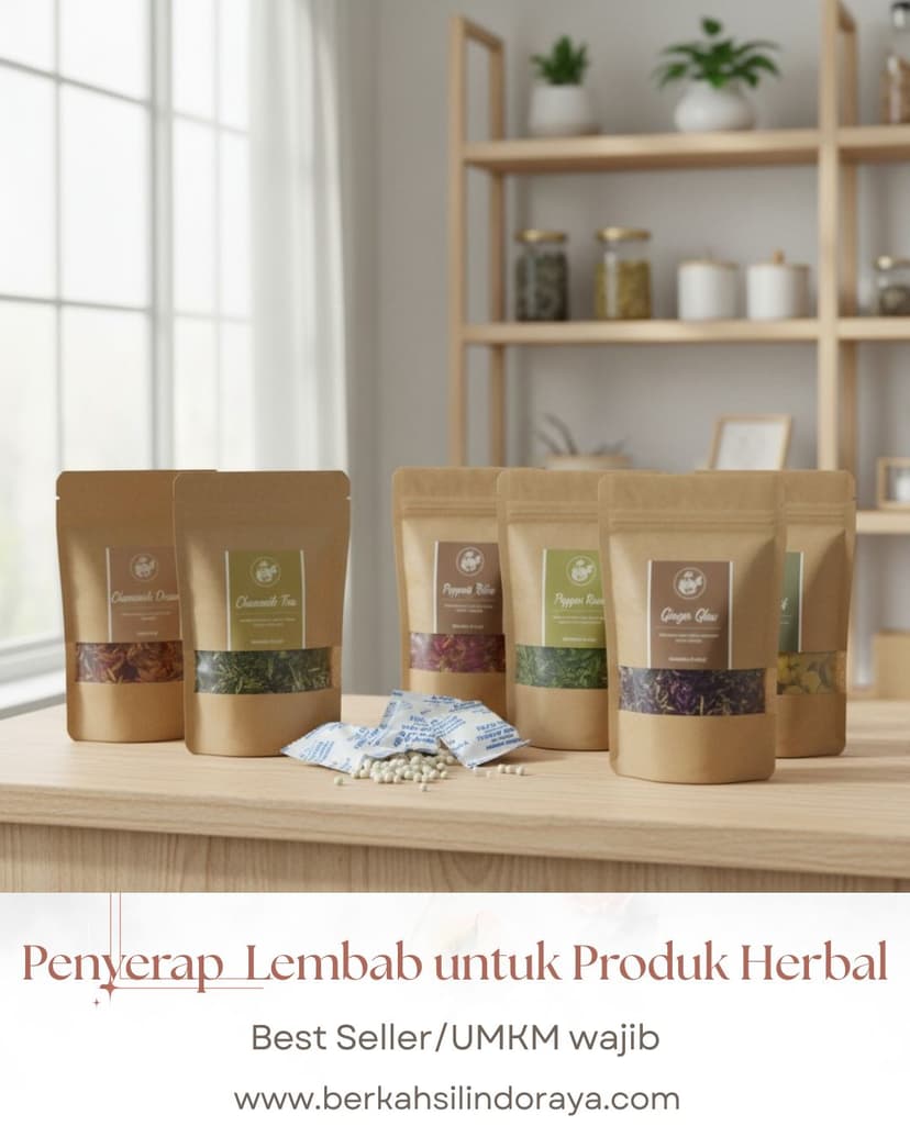 Perlindungan kapsul, suplemen, dan teh herbal